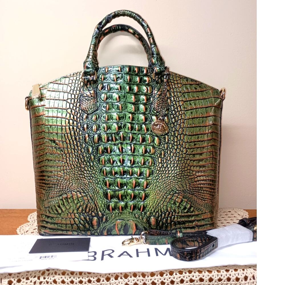 Rare Brahmin "Original Samba" Large Duxbury Handbag